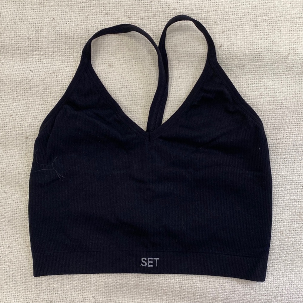Setactive SculptFlex ribbed V Sports Bra